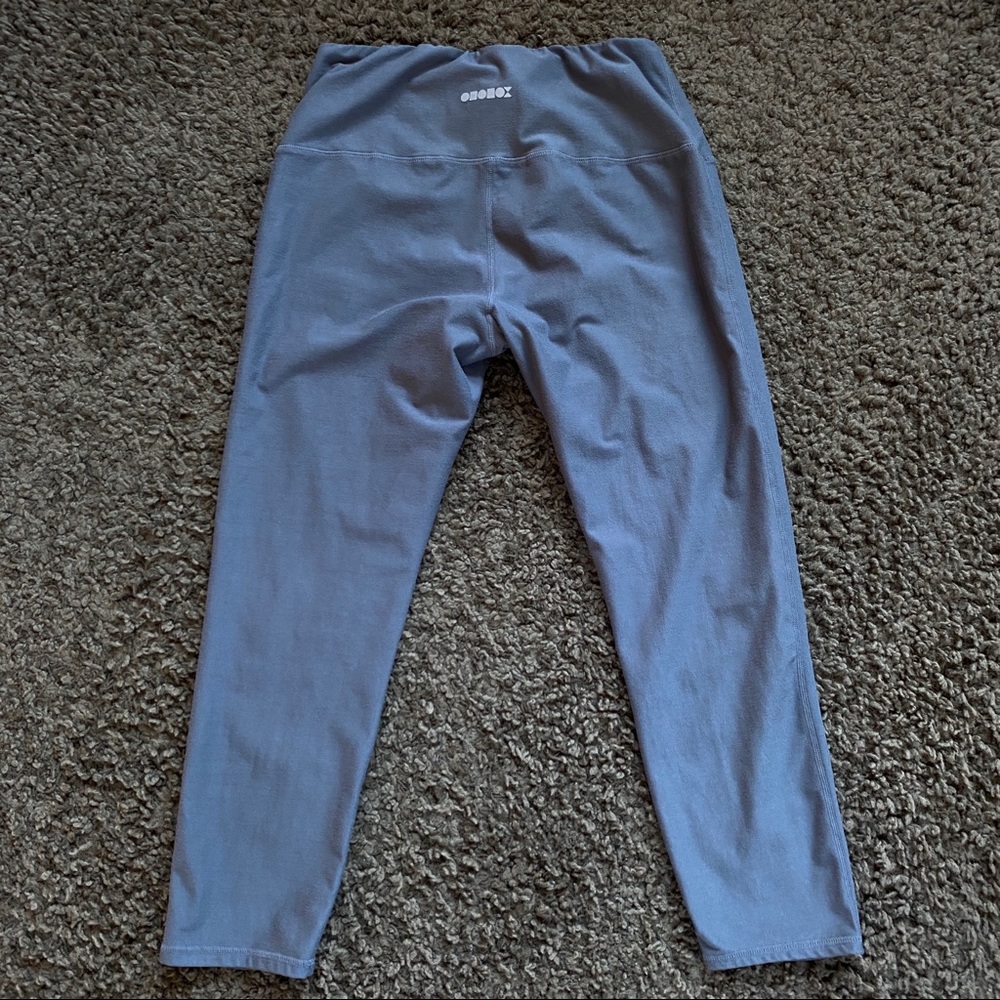 Ododos Gray Capri Yoga Pants, L, EUC